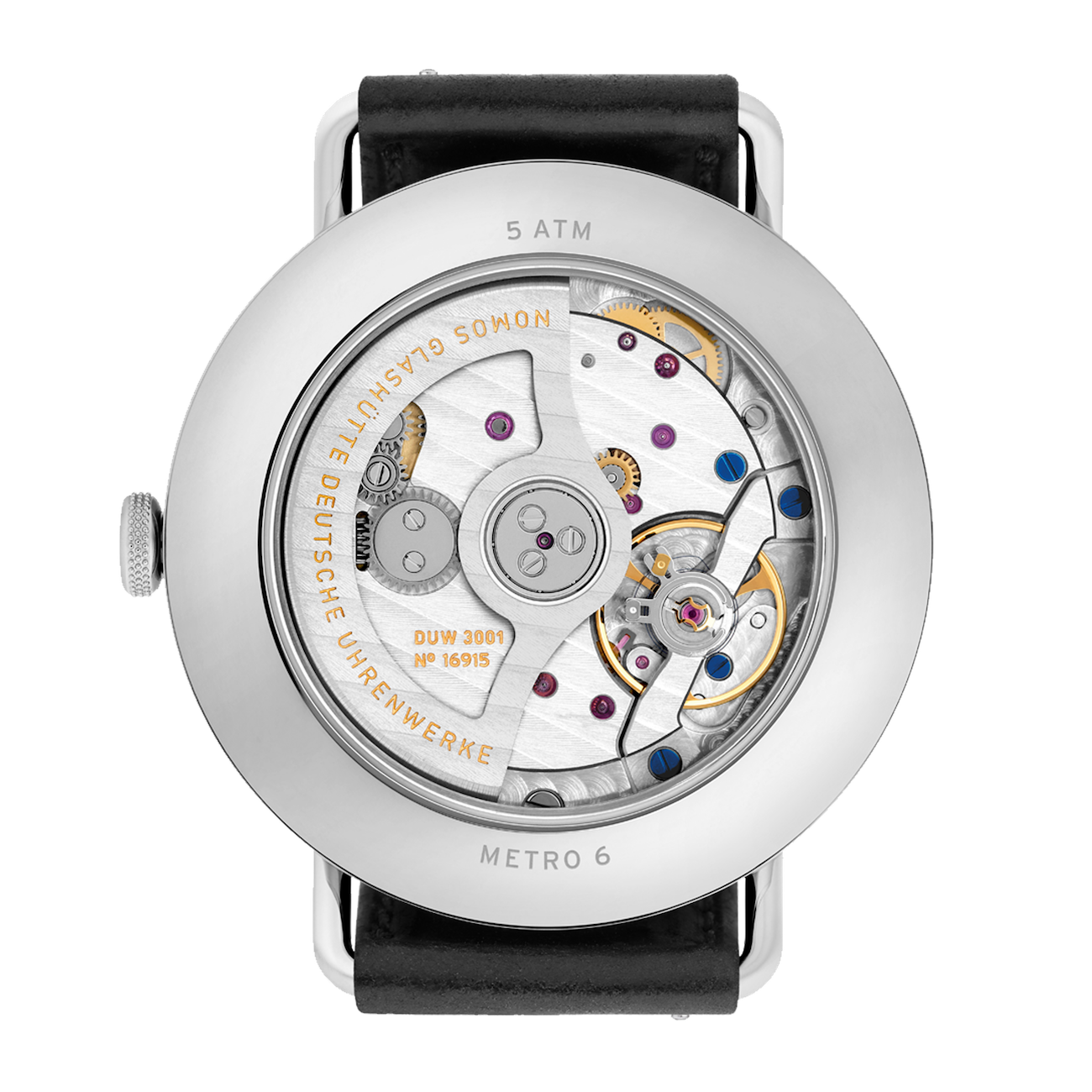NOMOS - Metro Neomatik 39 Silvercut Ref: 1114