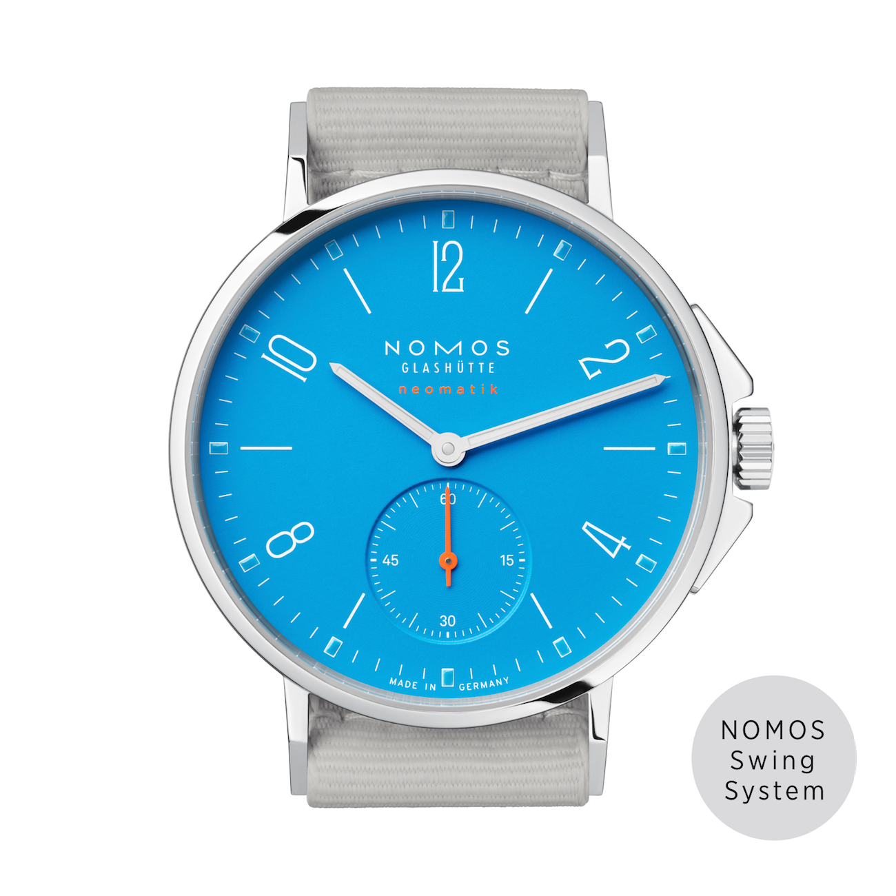 NOMOS - Ahoi Neomatik Signalblau Ref: 562