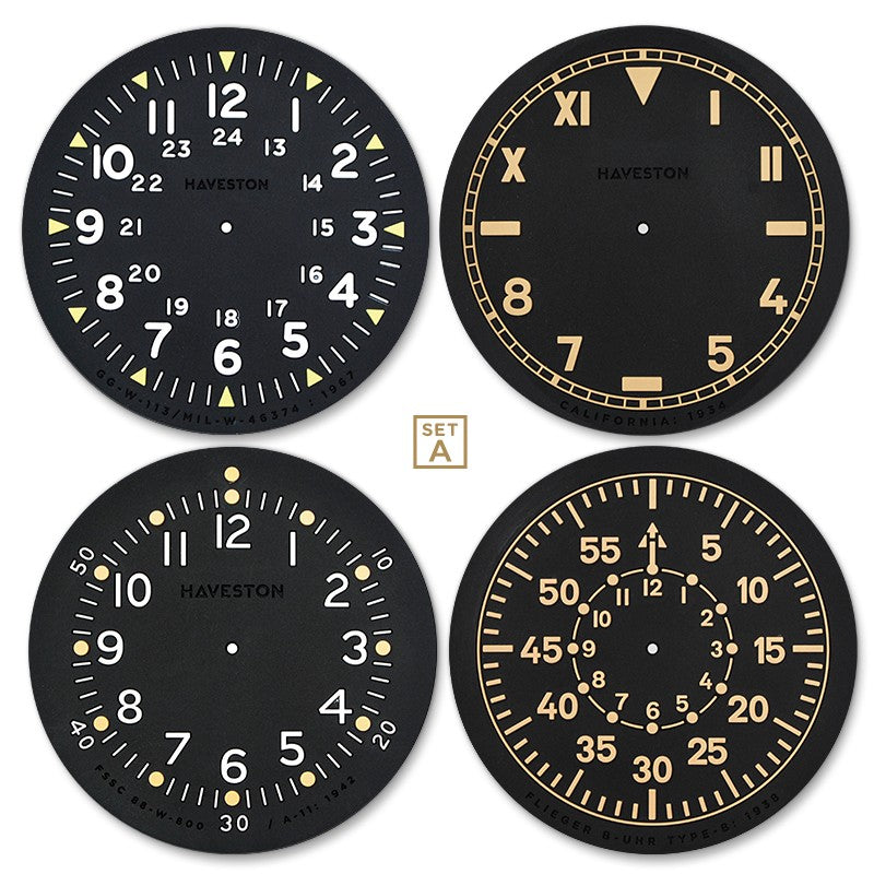 Haveston Service Dial Coaster x4 (Set A)