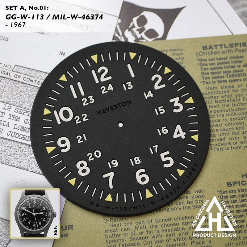 Haveston Service Dial Coaster x4 (Set A)