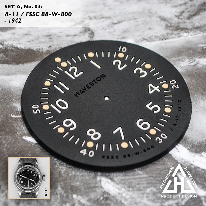 Haveston Service Dial Coaster x4 (Set A)