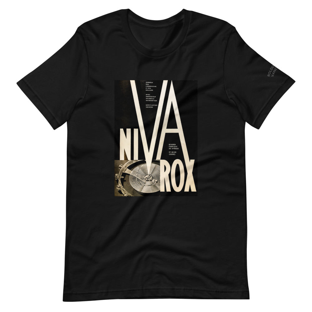 Vintage 1950's Nivarox Print Ad Short-Sleeve Unisex T-Shirt