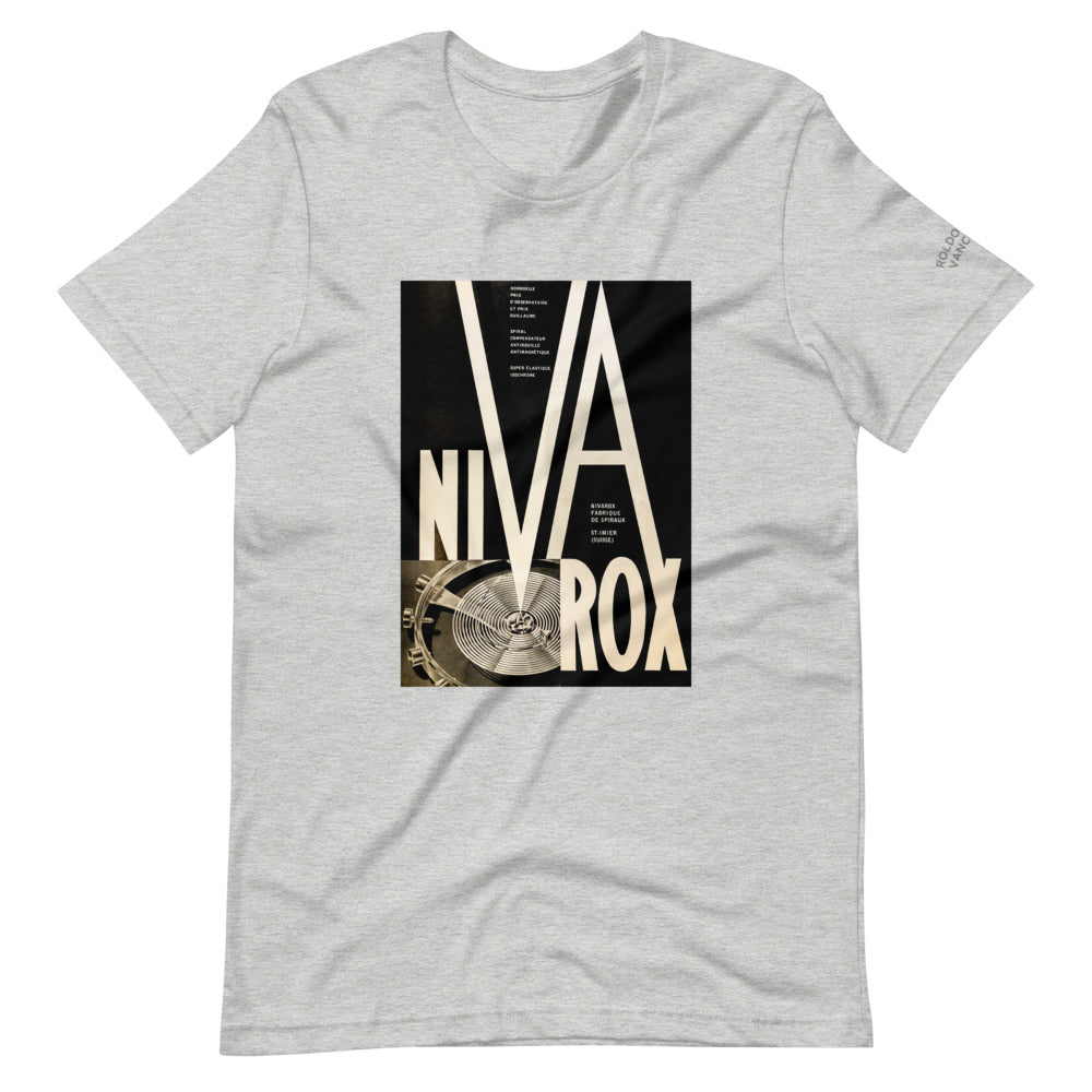 Vintage 1950's Nivarox Print Ad Short-Sleeve Unisex T-Shirt